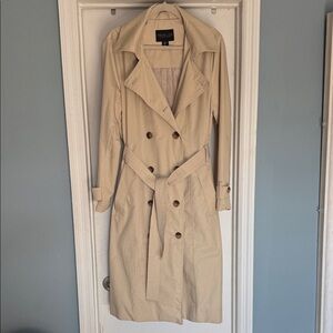 Rachel Zoe Classic Beige Trench Coat